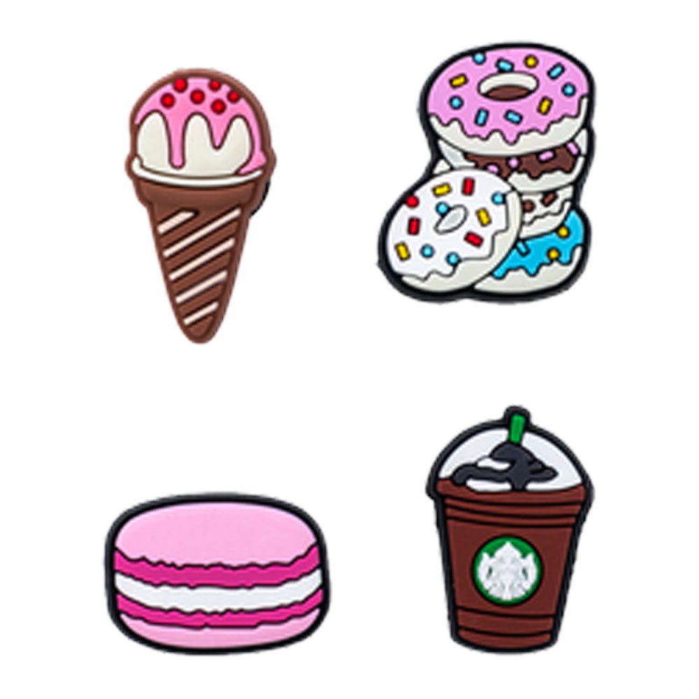 Ice Cream Croc Charms Keychain