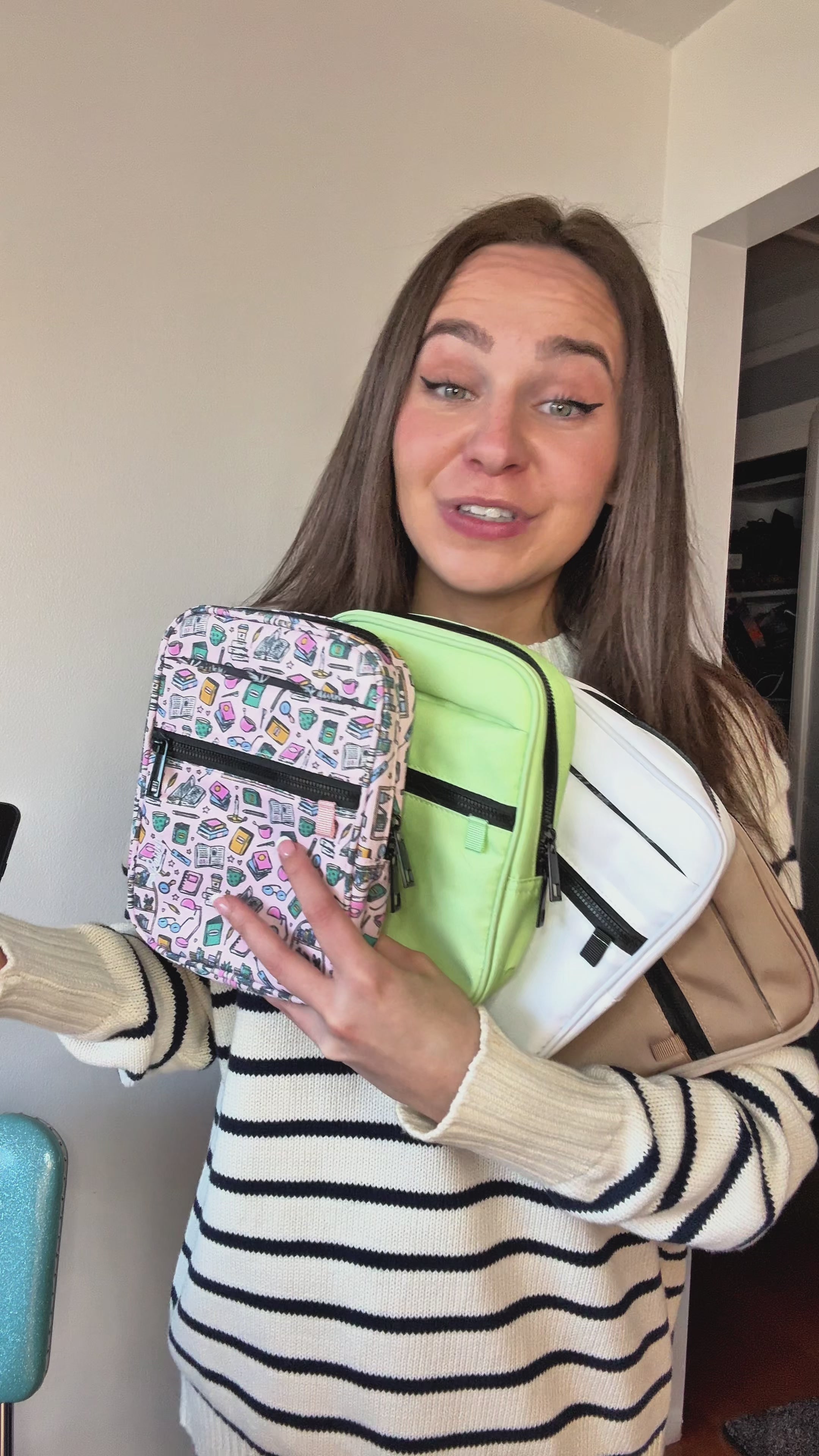 MEDIUM - Booktrovert Bag & Tumbler Belt
